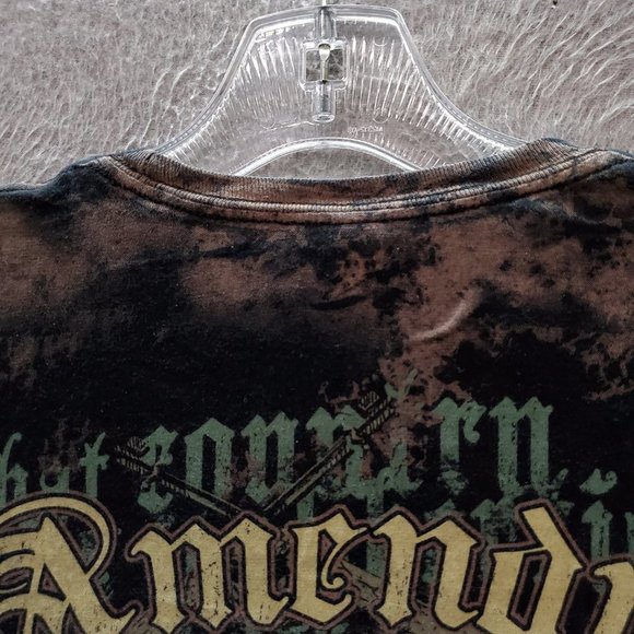 2nd Amendment Women Shirt Medium Black Shall Not Be Infringed Eagle Graphic - Picture 7 of 8